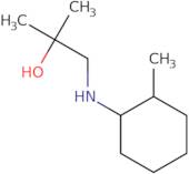 2-Methyl-1-[(2-methylcyclohexyl)amino]propan-2-ol