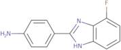 4-(4-Fluoro-1H-1,3-benzodiazol-2-yl)aniline