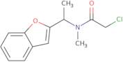 N-[1-(1-Benzofuran-2-yl)ethyl]-2-chloro-N-methylacetamide