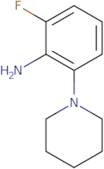 2-Fluoro-6-(piperidin-1-yl)aniline