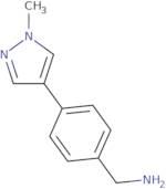 [4-(1-Methyl-1H-pyrazol-4-yl)phenyl]methanamine