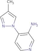 4-(4-Methyl-1H-pyrazol-1-yl)pyridin-3-amine