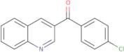 3-(4-Chlorobenzoyl)quinoline