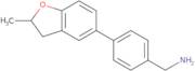 [4-(2-Methyl-2,3-dihydro-1-benzofuran-5-yl)phenyl]methanamine