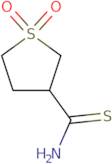 Tetrahydro-​3-​thiophenecarbothioam​ide 1,​1-​dioxide