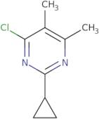 4-Chloro-2-cyclopropyl-5,6-dimethyl-pyrimidine