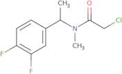 2-Chloro-N-[1-(3,4-difluorophenyl)ethyl]-N-methylacetamide