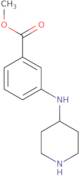 Methyl 3-[(piperidin-4-yl)amino]benzoate