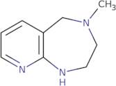 4-Methyl-1H,2H,3H,4H,5H-pyrido[2,3-E][1,4]diazepine