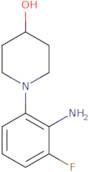 1-(2-Amino-3-fluorophenyl)piperidin-4-ol