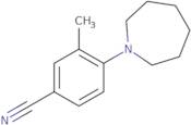 4-(Azepan-1-yl)-3-methylbenzonitrile