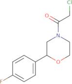 2-Chloro-1-[2-(4-fluorophenyl)morpholin-4-yl]ethan-1-one