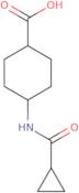 4-Cyclopropaneamidocyclohexane-1-carboxylic acid