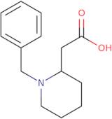 2-(1-Benzylpiperidin-2-yl)acetic acid