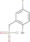 (2-Bromo-5-fluorophenyl)methanesulfonyl chloride