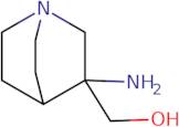 {3-Amino-1-azabicyclo[2.2.2]octan-3-yl}methanol