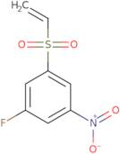 1-(Ethenesulfonyl)-3-fluoro-5-nitrobenzene