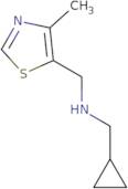 (Cyclopropylmethyl)[(4-methyl-1,3-thiazol-5-yl)methyl]amine