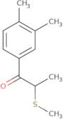 1-(3,4-Dimethylphenyl)-2-(methylsulfanyl)propan-1-one