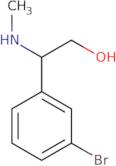 2-(3-Bromophenyl)-2-(methylamino)ethan-1-ol