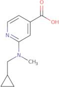 2-[(Cyclopropylmethyl)(methyl)amino]pyridine-4-carboxylic acid