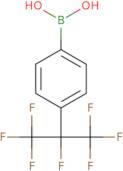 [4-(Heptafluoropropan-2-yl)phenyl]boronic acid