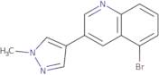 5-Bromo-3-(1-Methyl-1H-Pyrazol-4-Yl)Quinoline