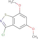 3-Chloro-5,7-dimethoxybenzo[D]isothiazole