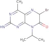 6-bromo-2-imino-4-methyl-8-(propan-2-yl)-2,3,7,8-tetrahydropteridin-7-one