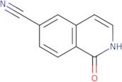 1-Hydroxyisoquinoline-6-carbonitrile