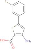 3-Amino-5-(3-fluorophenyl)thiophene-2-carboxylic acid