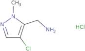 C -(4-Chloro-2-methyl-2 H -pyrazol-3-yl)-methylamine