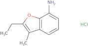 (2-Ethyl-3-methyl-1-benzofuran-7-yl)amine hydrochloride