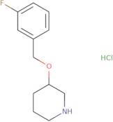 3-(3-Fluoro-benzyloxy)-piperidine hydrochloride