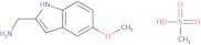 [(5-Methoxy-1H-indol-2-yl)methyl]amine methanesulfonate