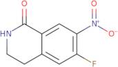 6-Fluoro-7-nitro-1,2,3,4-tetrahydroisoquinolin-1-one