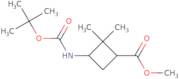 Methyl (1S,3R)-3-(tert-butoxycarbonylamino)-2,2-dimethyl-cyclobutanecarboxylate