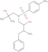 4-Amino-N-((2R,3S)-3-amino-2-hydroxy-4-phenylbutyl)-N-(2-hydroxy-2-methylpropyl)benzenesulfonamide…