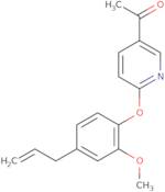 5-Acetyl-2-(4-allyl-2-methoxyphenoxy) pyridine