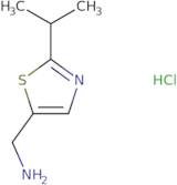 (2-Isopropylthiazol-5-yl)methanamine hydrochloride