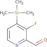 3-Fluoro-4-trimethylsilylpyridine-2-carbaldehyde