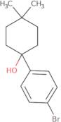 4-(4-Bromophenyl)-4-hydroxy-1,1-dimethylcyclohexane