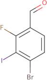 4-Bromo-2-fluoro-3-iodobenzaldehyde