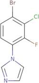 1-(4-Bromo-3-chloro-2-fluorophenyl)-1H-imidazole