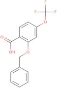 2-(Benzyloxy)-4-(trifluoromethoxy)benzoic acid