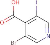 3-Bromo-5-iodoisonicotinic acid