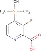 3-Fluoro-4-trimethylsilylpyridine-2-carboxylic acid