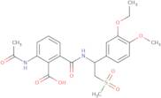 2-(Acetylamino)-6-[[[(1S)-1-(3-ethoxy-4-methoxyphenyl)-2-(methylsulfonyl)ethyl]amino]carbonyl]-benzoic acid
