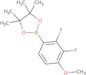 2-(2,3-Difluoro-4-methoxyphenyl)-4,4,5,5-tetramethyl-1,3,2-dioxaborolane