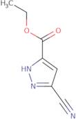 ethyl 5-cyano-1H-pyrazole-3-carboxylate